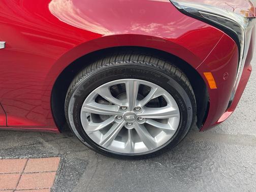 Radiant Red 2025 Cadillac CT5 Premium Luxury AWD