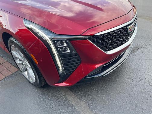 Radiant Red 2025 Cadillac CT5 Premium Luxury AWD