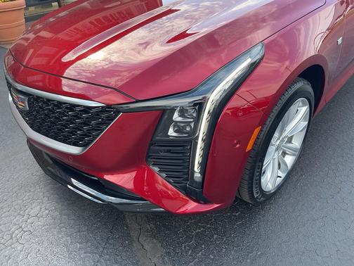Radiant Red 2025 Cadillac CT5 Premium Luxury AWD