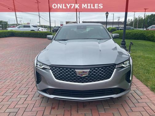 Silver Metallic 2024 Cadillac CT4 Premium Luxury