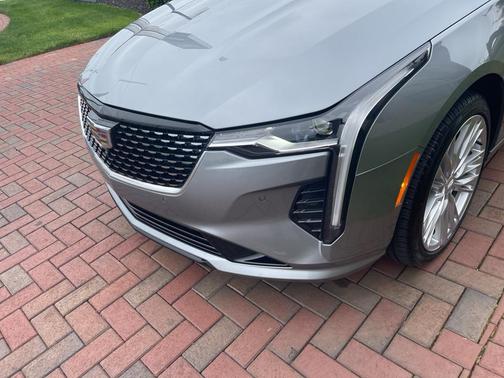 Silver Metallic 2024 Cadillac CT4 Premium Luxury