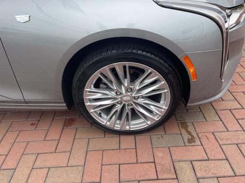 Silver Metallic 2024 Cadillac CT4 Premium Luxury