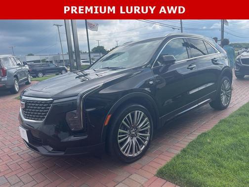 Stellar Black Metallic 2024 Cadillac XT4 Premium Luxury