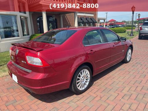 Vivid Red Clearcoat Metallic 2007 Mercury Milan V6 Premier