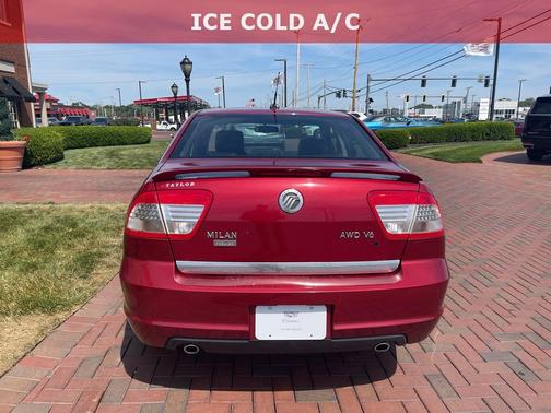 Vivid Red Clearcoat Metallic 2007 Mercury Milan V6 Premier