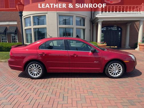 Vivid Red Clearcoat Metallic 2007 Mercury Milan V6 Premier