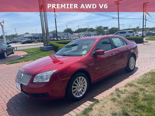 Vivid Red Clearcoat Metallic 2007 Mercury Milan V6 Premier