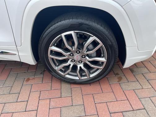 White Frost Tri-Coat 2023 GMC Terrain Denali