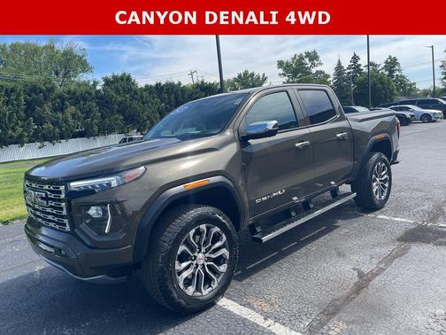 Deep Bronze Metallic 2023 GMC Canyon Denali