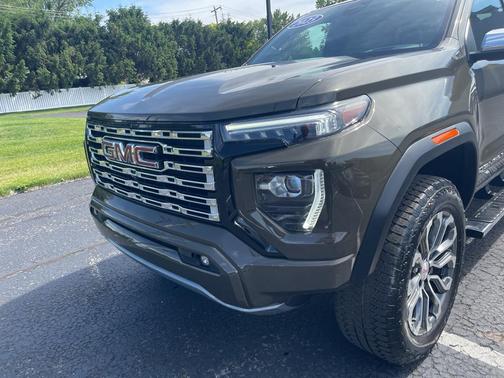 Deep Bronze Metallic 2023 GMC Canyon Denali