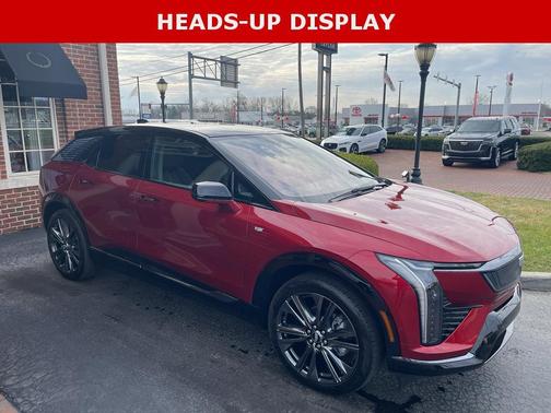 Radiant Red 2025 Cadillac OPTIQ Sport