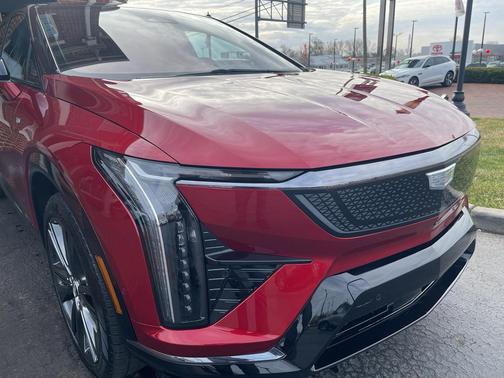 Radiant Red 2025 Cadillac OPTIQ Sport