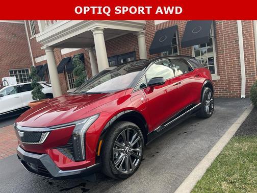 Radiant Red 2025 Cadillac OPTIQ Sport