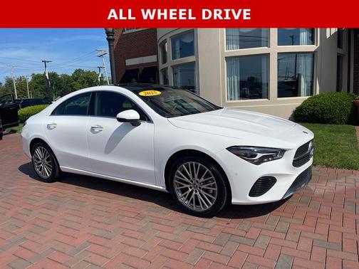 Polar White 2025 Mercedes-Benz CLA 250 Base 4MATIC