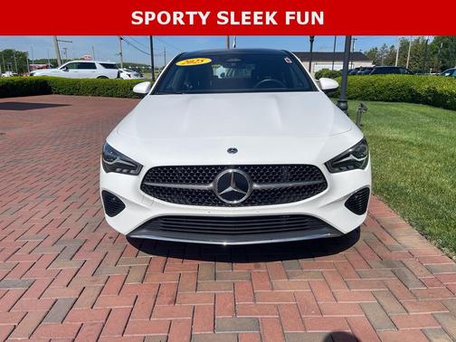 Polar White 2025 Mercedes-Benz CLA 250 Base 4MATIC