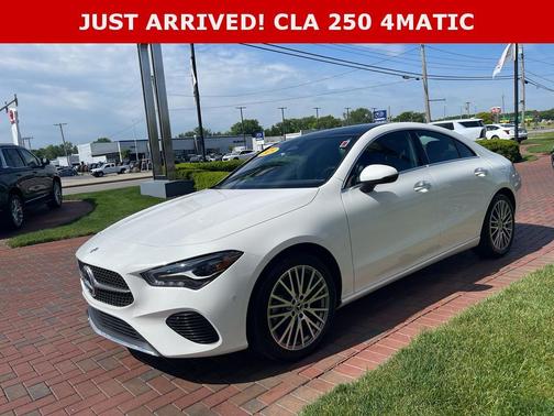 Polar White 2025 Mercedes-Benz CLA 250 Base 4MATIC
