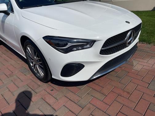 Polar White 2025 Mercedes-Benz CLA 250 Base 4MATIC