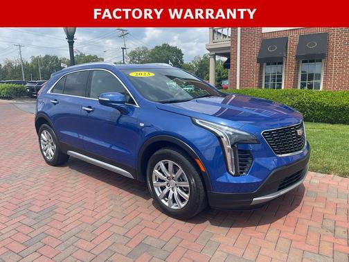 Wave Metallic 2023 Cadillac XT4 Premium Luxury