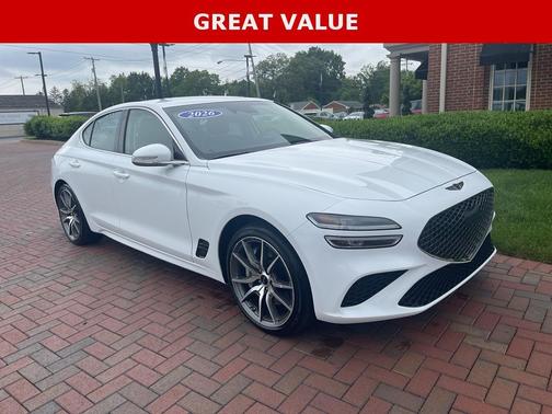 Alta White 2026 Genesis G70 2.5T