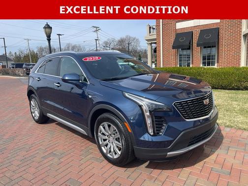 Twilight Blue Metallic 2020 Cadillac XT4 Premium Luxury