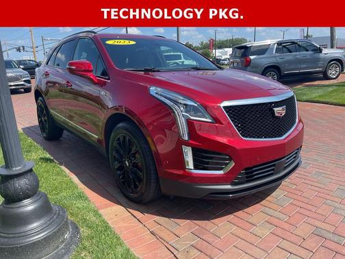Radiant Red 2023 Cadillac XT5 Sport