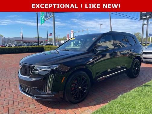 Stellar Black Metallic 2025 Cadillac XT6 Sport AWD
