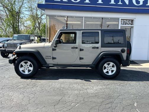 Mojave Sand 2016 Jeep Wrangler Unlimited Sport
