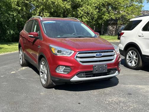 Ruby Red Metallic Tinted Clearcoat 2017 Ford Escape Titanium