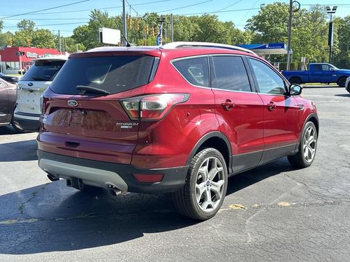 Ruby Red Metallic Tinted Clearcoat 2017 Ford Escape Titanium