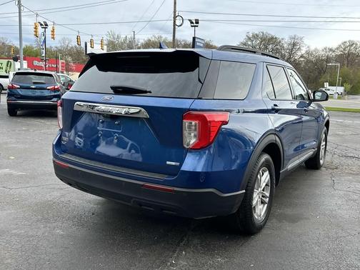 Atlas Blue Metallic 2020 Ford Explorer XLT