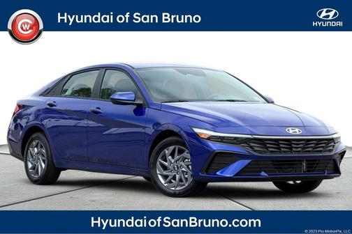 2025 Hyundai ELANTRA HEV Blue