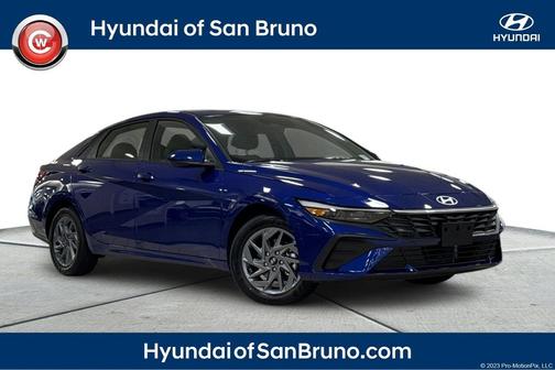 2025 Hyundai ELANTRA HEV Blue