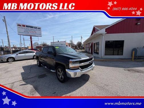 Black 2017 Chevrolet Silverado 1500 LT