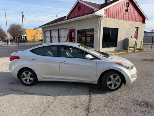 Shimmering Air Silver 2013 Hyundai ELANTRA GLS
