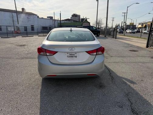 Shimmering Air Silver 2013 Hyundai ELANTRA GLS