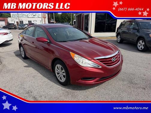 Sparkling Ruby Mica 2012 Hyundai SONATA GLS