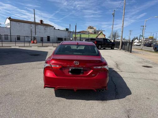 Red 2020 Toyota Camry SE