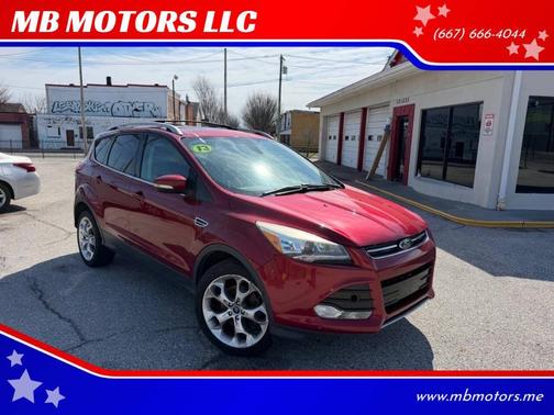 Ruby Red Tinted Clearcoat Metallic 2013 Ford Escape Titanium
