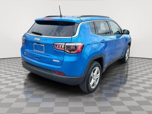 Hydro Blue Pearlcoat 2024 Jeep Compass Latitude