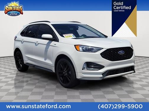 STAR WHITE 2023 Ford Edge ST LINE