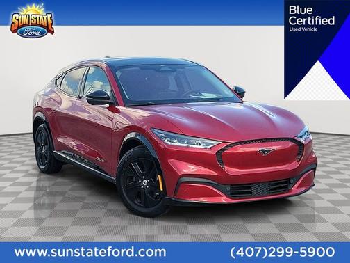 RAPID RED MET TINTED CC 2022 Ford Mustang Mach-E CALIFORNIA ROUTE 1