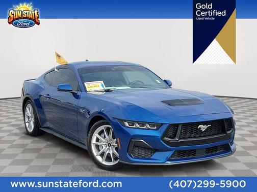 ATLAS BLUE METALLIC 2024 Ford Mustang GT PREMIUM