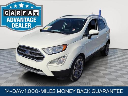 DIAMOND WHITE 2021 Ford EcoSport TITANIUM