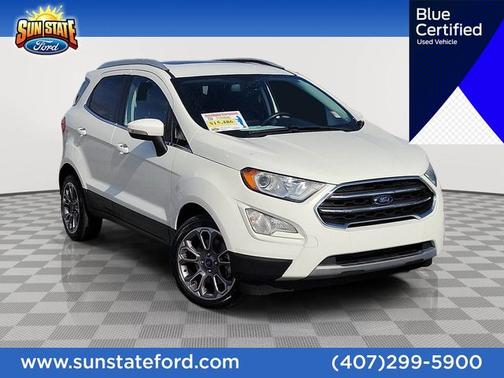DIAMOND WHITE 2021 Ford EcoSport TITANIUM