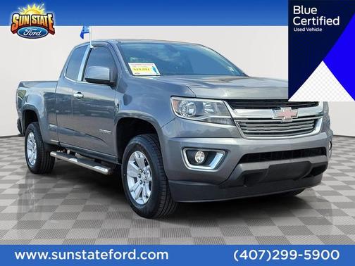 Satin Steel Metallic 2019 Chevrolet Colorado LT