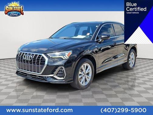 Mythos Black Metallic 2022 Audi Q3 45 S line Premium