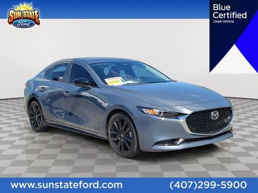 POLYMETAL GRAY METALLIC 2025 Mazda Mazda3 2.5 S CARBON EDITION