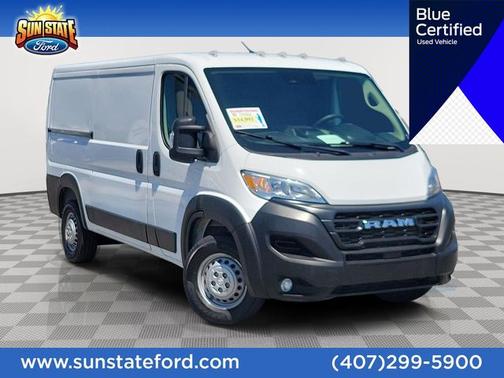 Bright White Clearcoat 2025 RAM ProMaster 2500 136 WB LOW ROOF CARGO
