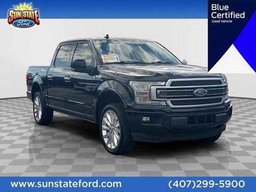Black Metallic 2019 Ford F-150 Limited