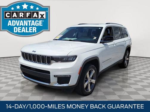 Bright White Clearcoat 2021 Jeep Grand Cherokee LIMITED